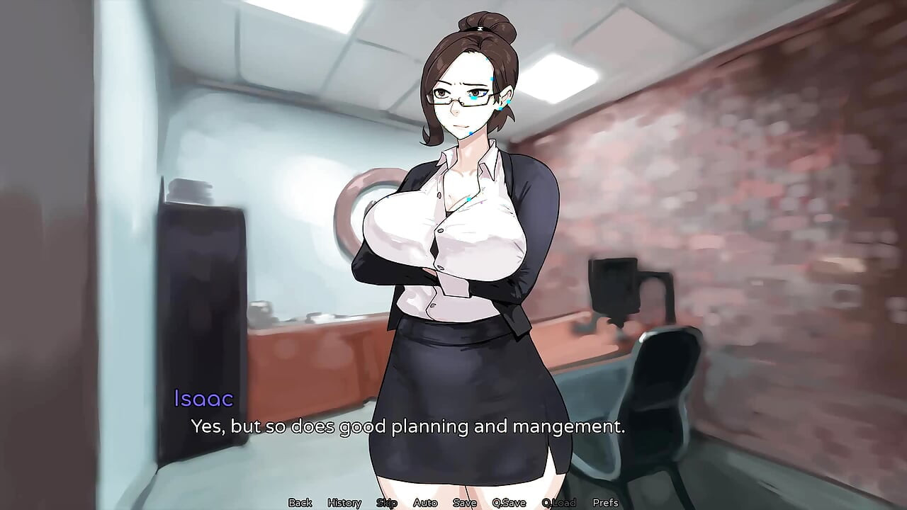 Hazelnut Latte: Mature MILF Shemale Blowjob and Cumshot in Her Office - Episode 14