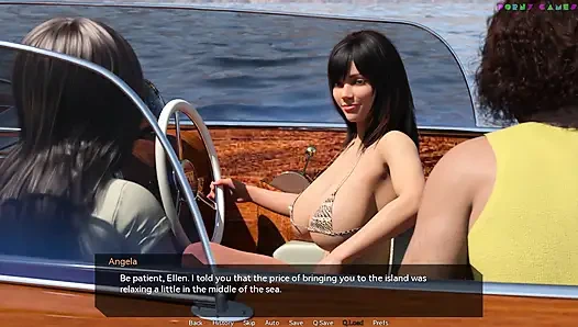 Tk8000 tarafından balayı adası - azgın üvey kız kardeşinle tropikal alanda yalnız 1