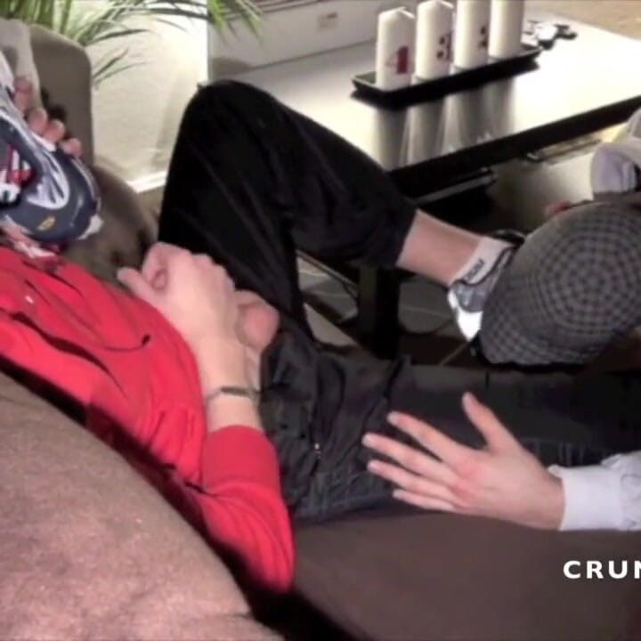 Feet and foot domnation for  2 friends scally lads