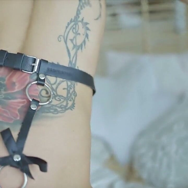 Sanktor - Slavegirl with Small Tits BDSM Fetish Teasing