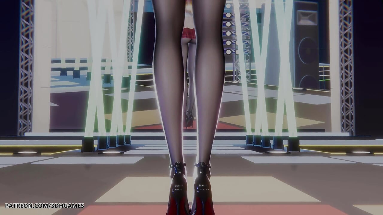 I Ren - Butt - Ahri Sexy Striptease
