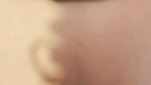 Female flight attendant gets before boarding