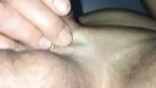 Big cock fucking her hairy pussy