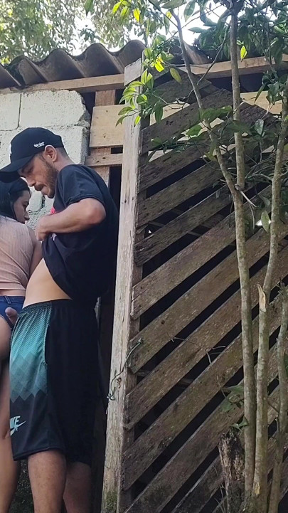 slutty housewife welcomes bricklayer neighbor and seduces him | Clip 3