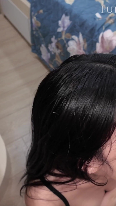 Fuck While Her Mom Next Room, Came All Over Her Face, Hoping She Wouldn't Notice. | Clip 2