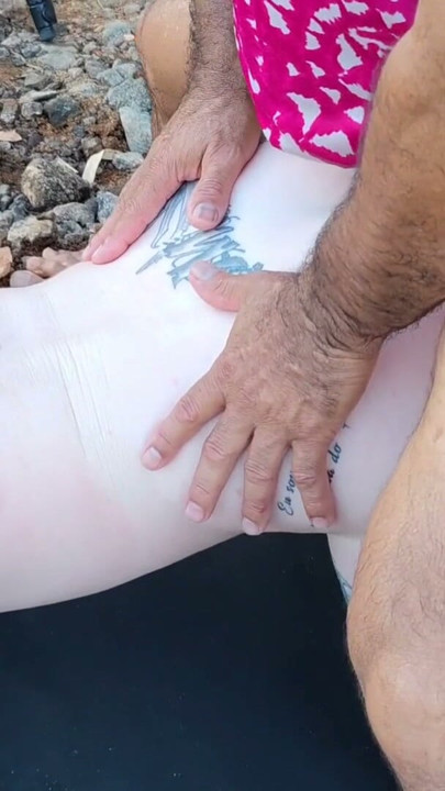 THE FUCKING GUY FILLED FUCK IN THE CONDOM WHEN I PUMPED HIS PENIS | Clip 1