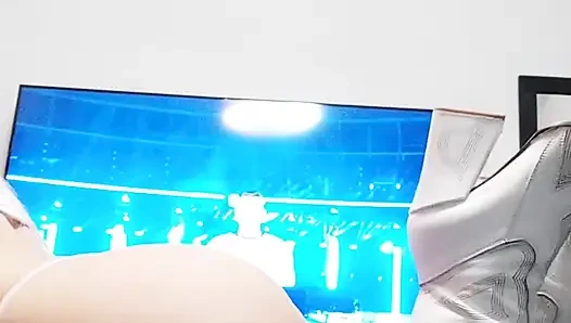 Aku lagi asik meraba tubuhku sambil dengar musik! Berikan suka jika Anda ingin lebih banyak video seperti itu