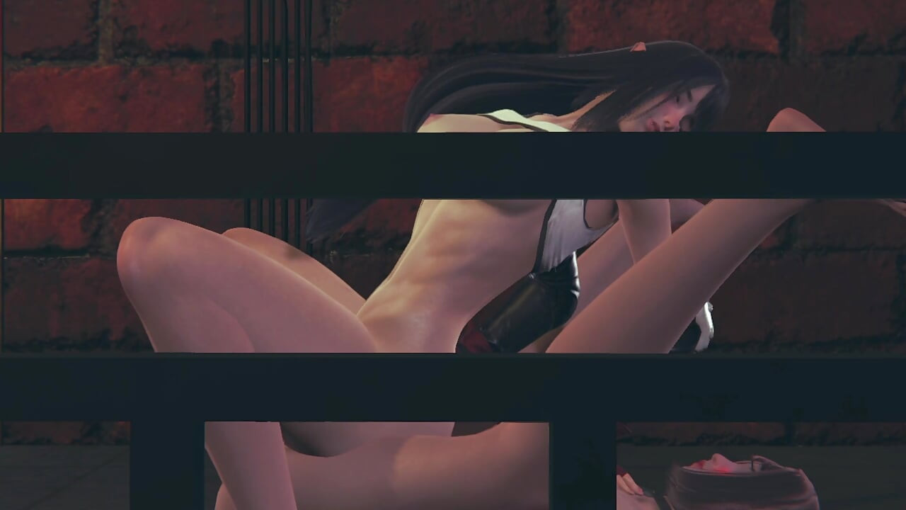 TIFA GETTING A GOOD FUCK FROM A FUTANARI GIRL - 3D FULL ANIMATION