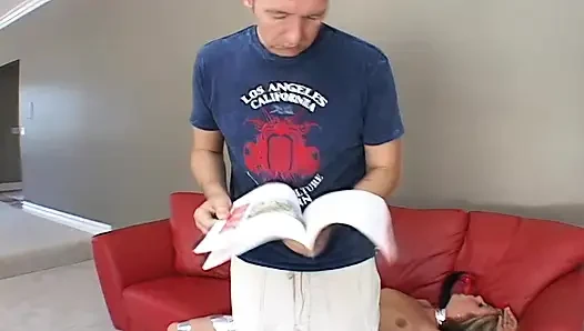 Blonde Babe Gets Her Pussy Eaten and Fingered