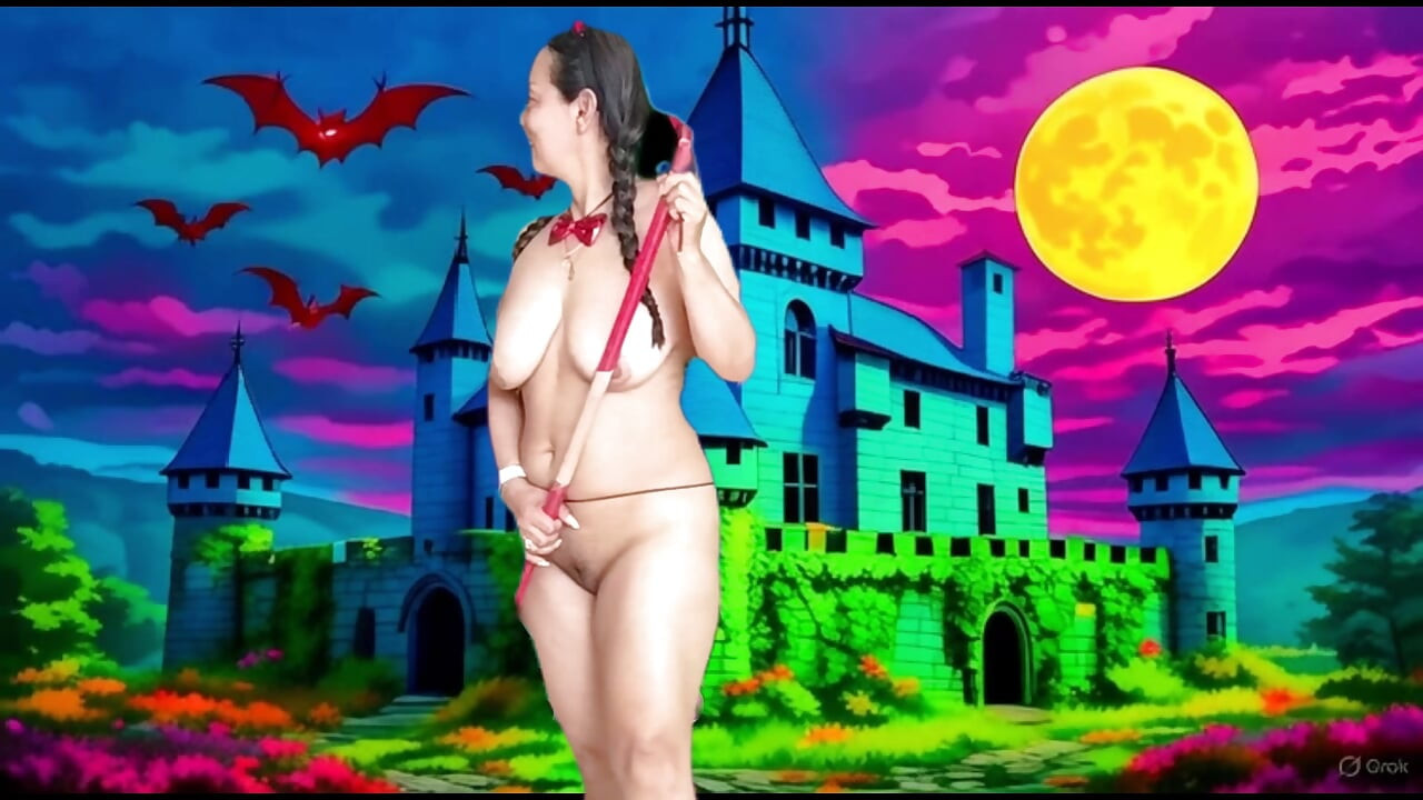 Cum Sucking Vampire with Garabas and Olga