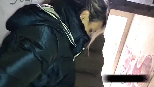 Horny Wife Luna Takes Intense Anal in Abandoned House - Outdoor POV Real Couple