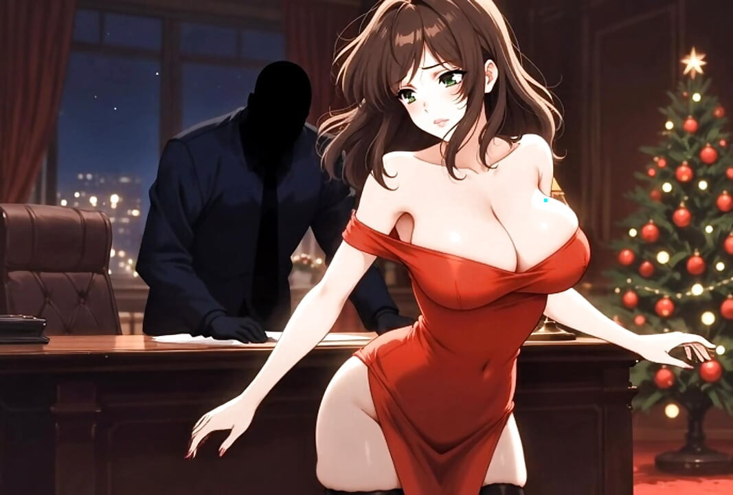 Boss Tied & Spanked Me on Christmas Eve While Hubby Slept – Hotwife's Naughty Office Confession