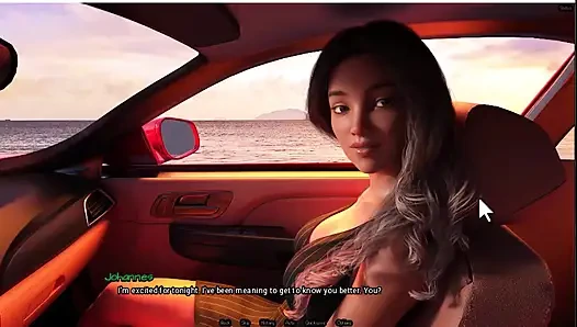 Radiant 6, waiter shows me her boobs