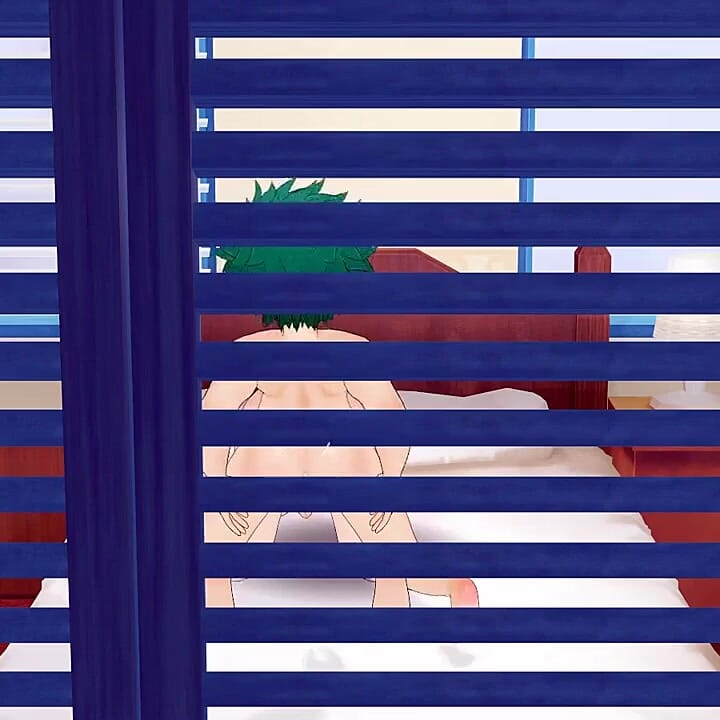 Meine Helden-akademie yaoi - Deku fickt Todoroki in Midoriya Rooms