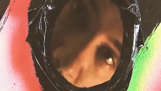 Fucking in Places Scene-2_blonde with a Big Ass in Lingerie Enjoys Sex in a Public Bathroom