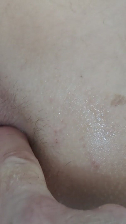Anal play with fingers and two dildos in my wife's tight asshole - perfect french milf | Clip 1