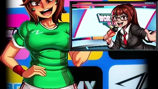 World Cup Girls - Vertical - A FIFA world cup game and Mexico has challenged us and we might get a special blow job!
