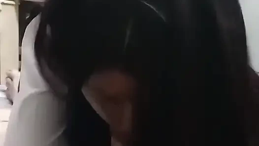 Hot 18 year school black black slut stepdaughter sucks daddies white cock