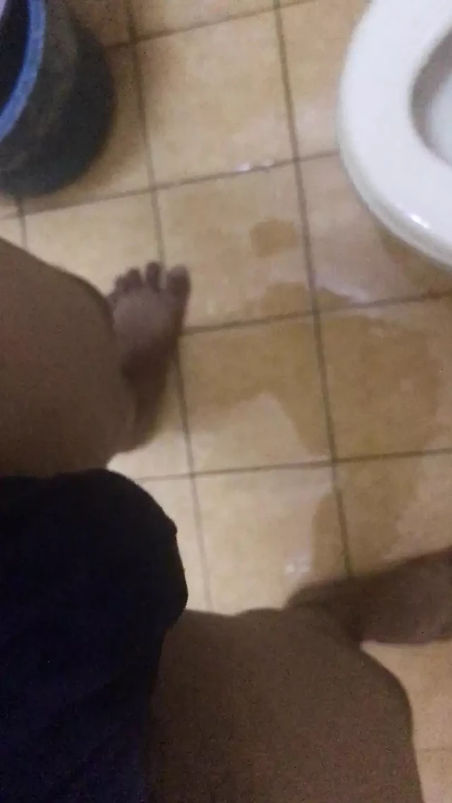 Got wet with pad