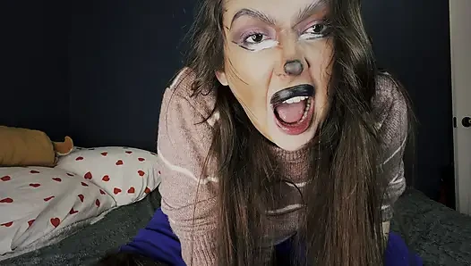 Slow Werewolf Transformation: Watching the Full Moon Turn Me Wild