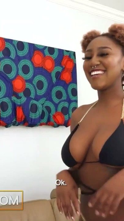 Busty Kenyan Teen Turns The Heat Up At Modeling Casting & Gets The Gig! | Clip 1