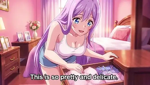 Stieftochter trägt stiefmutter dessous, um stiefvater zu verführen