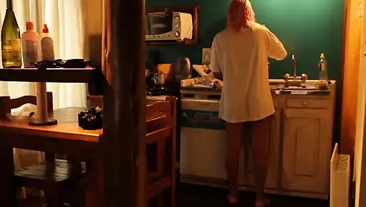 Rainy days, pacar rambut pink ngidam dientot habis-habisan di rumah. Real Romantic Sex