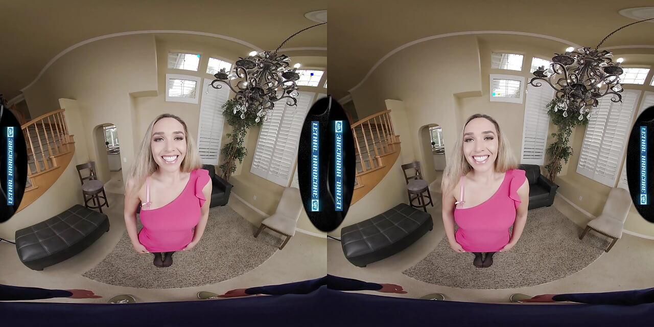 LETHAL HARDCORE VR - Flexible MILF Strips For You Before Spreading Wide For Your Dick