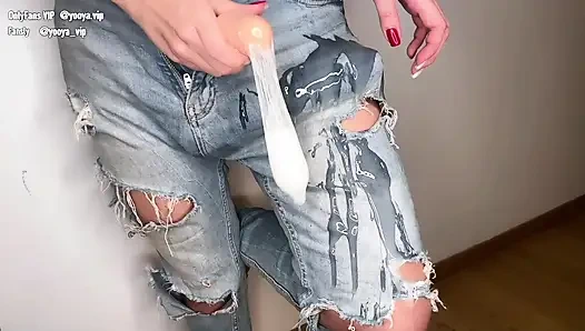 Horny Stepmother was caught with 2 Big Cocks by Step Son