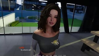 Away From Home - Animated Porn Game with MILFs