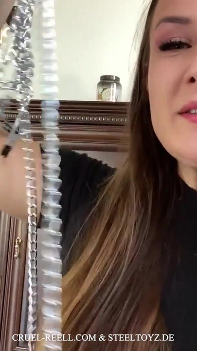 Emotional moment from "Explore New Dimensions of Pleasure with the Securely Fitting Harness from Steeltoyz Shop and Cruel Reell"