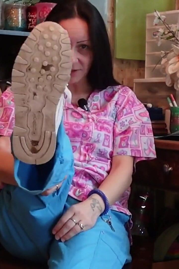 Dirty Nurse Feet