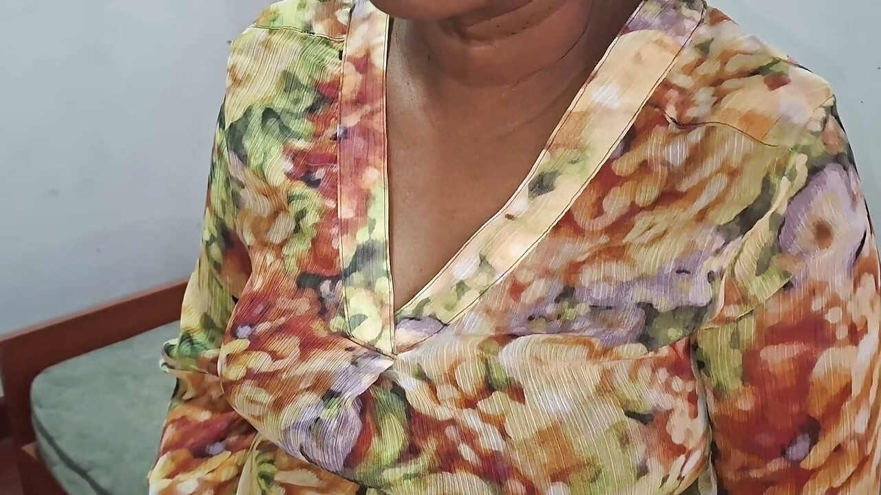 Hot Mother Shy Infront on Camara