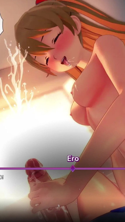 My Hentai Fantasy - Asuka from Evangelion playing with our Cock | Clip 2