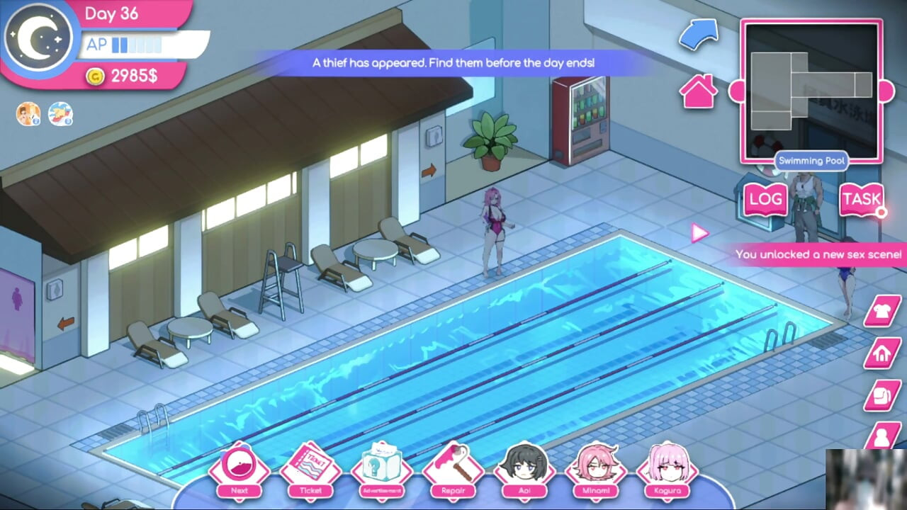 Ep-6! เกม Lifeguard Holic! NTR! ตอนจบ! ฉันเย็ดสาวร้อนแรงสามคนบนเรือ!