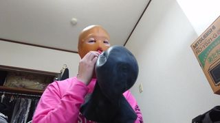 Het is niet gelukt om een ​​anatomisch masker op te zetten. 1 (andere hoek)