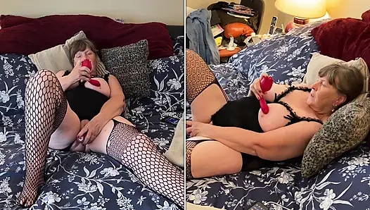 GILF Carmen's Easter Week Solo Masturbation Pleasures 4126cams24