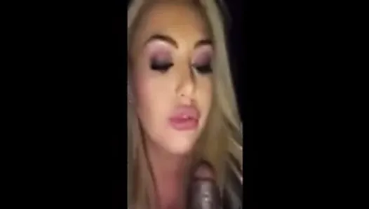 Elegant blonde confesses she needs meaty BBC to suck it dry