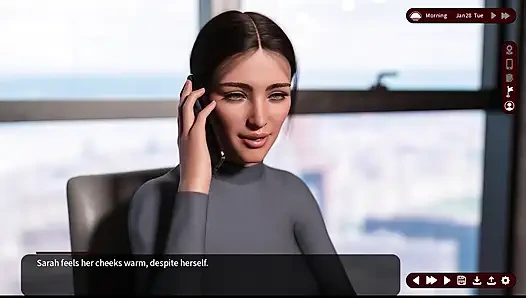 Desire Whispers 21 Emma Alex tarafından şaplak atılmasını istiyor