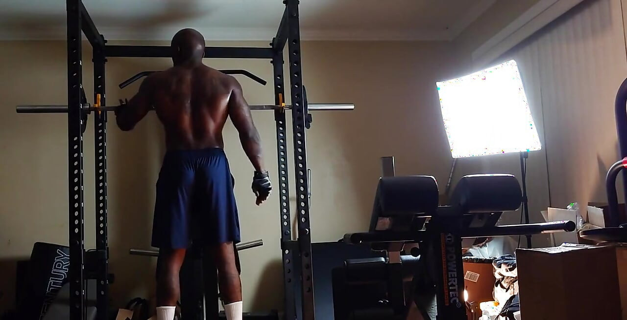 Bein-Tag-Training von gestern Jeremiah McPherson alias Hallelujah Johnson