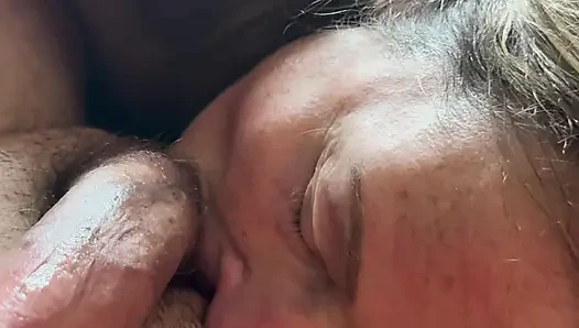 Mature Bonemaiden Loves Morning Oral and Cum