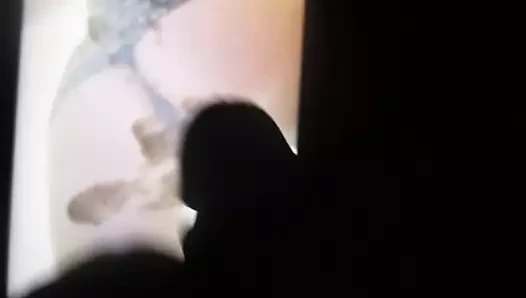Ben bir yunan eşek jizz (cum haraç)