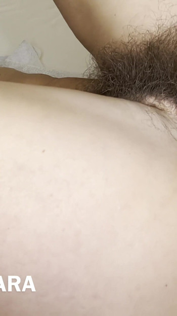 Iconic moment from "Hairy mature MILF gets her big pussy fucked and fingered"