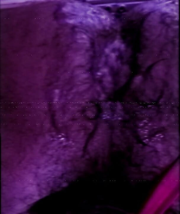 Pulsating orgasm and hole leaking lube after huge dildo session