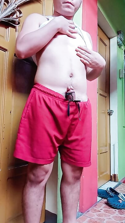 Outdoor masturbation quiet exciting and horny