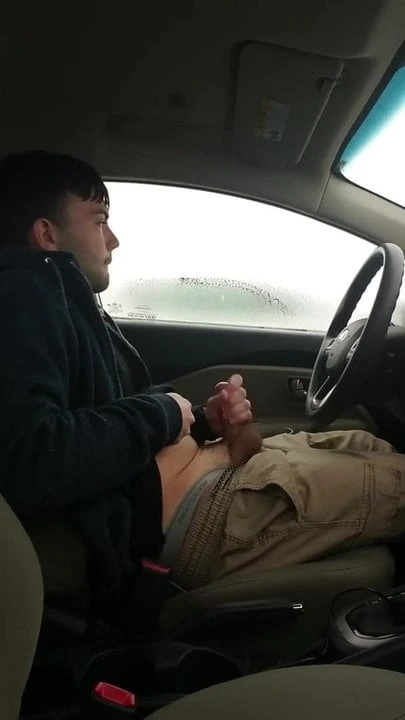 another hot car wank