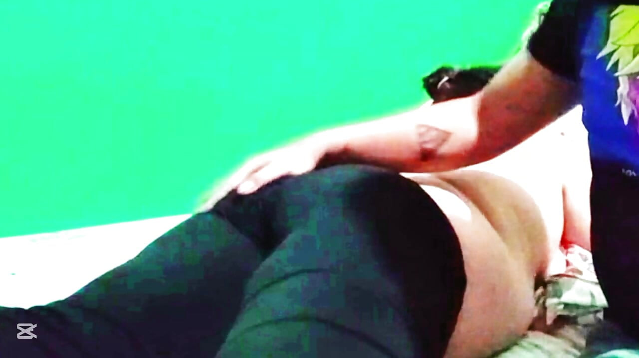 My big ass asks me to give her a massage on her beautiful big white ass