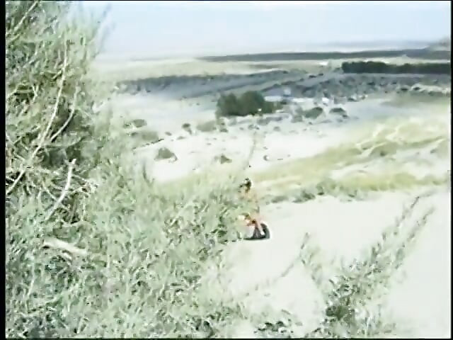Two BFF eat and fuck each other's penises in the sand