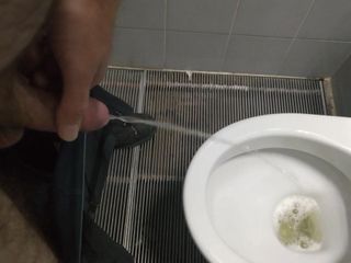 Моча и сперма в публичном туалете автомагистрали
