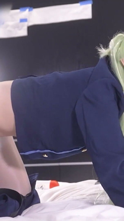 Playing with Sextoys Riding Blue Archive Shupogaki Cosplayer, Asian shemale Hentai Cosplay 9 | Clip 1